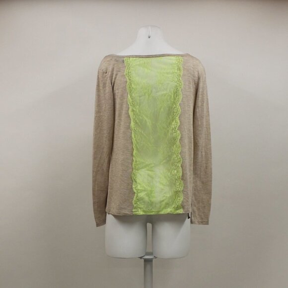 American eagle long sleeve  lace back top - Picture 2 of 2